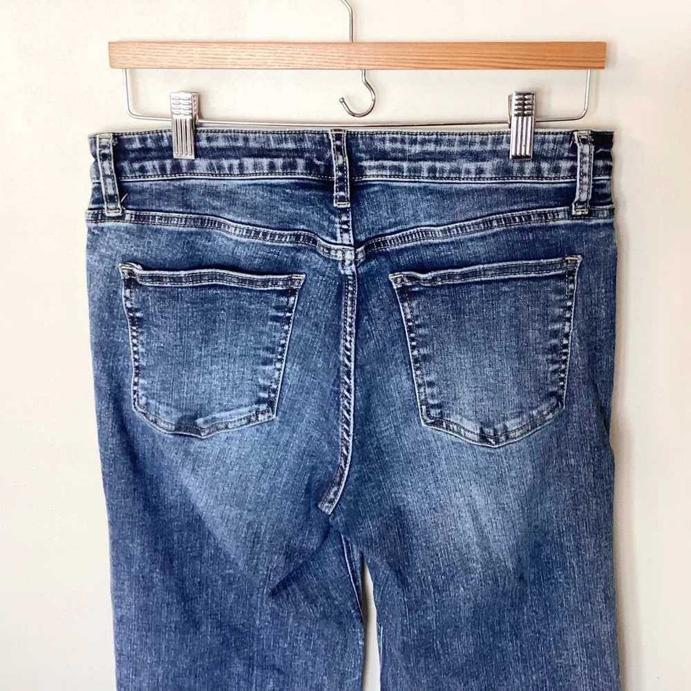 Kut From The Kloth Jean High Rise Wide Leg Jeans in Punctual - 10 - Picture 9 of 12